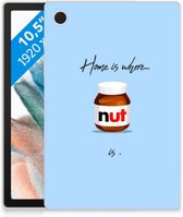 Hippe Hoesje Samsung Galaxy Tab A8 2021 Cover Nut Home met doorzichte zijkanten