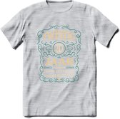 20 Jaar Legendarisch Gerijpt T-Shirt | Aqua - Ivoor | Grappig Verjaardag Cadeau | Dames - Heren | - Licht Grijs - Gemaleerd - M