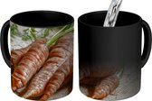 Magische Mok - Foto op Warmte Mok - Biologische wortels - 350 ML