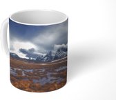 Mok - Landschap met bergen in de winter - 350 ML - Beker