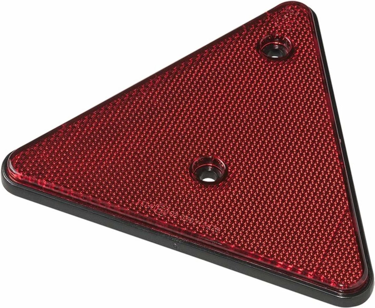ProPlus Reflector - Driehoek - Rood - 133 x 148 mm - E4-gekeurd - Schroefbevestiging