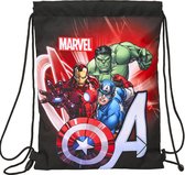 Marvel Avengers Junior Gymbag, Infinity - Zwemtas - 34 x 26 cm - Polyester