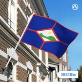 Vlag Sint Eustatius 100x150 cm - Spunpoly