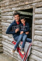 J&JOY - T-shirt Mannen Manitoba Navy