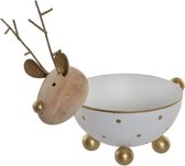 Kom DKD Home Decor Kerstmis Metaal (18 x 11 x 18 cm)