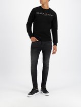 Ballin Amsterdam -  Heren Slim Fit   Sweater  - Zwart - Maat M