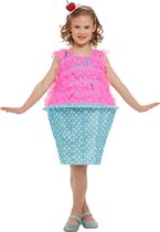 FUNIDELIA Cupcake kostuum voor meisjes - 10-12 jaar (146-158 cm)