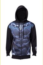Black Panther - Sublimated Suit heren unisex hoodie vest met capuchon zwart - XL
