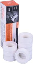 Bouw en Boor Teflon tape PTFE-tape 12 mm x 10 m