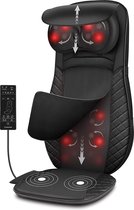 Massagekussen | Full-body | Ergonomisch | Zwart | Kunstleer