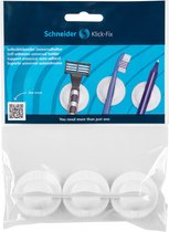 Schneider S-74149 Universele Klick-Fix Houder Wit 3 stuks
