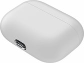 Case Cover Voor Geschikt voor Apple Airpods Pro- Siliconen design-Wit