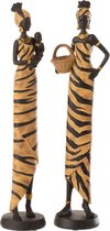 Ster - Afrikaanse | polyester | zwart | 14x10x (h)49 cm
