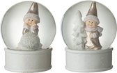 Bal - Waterbal | polyester | zilver | 20x20x (h)13 cm