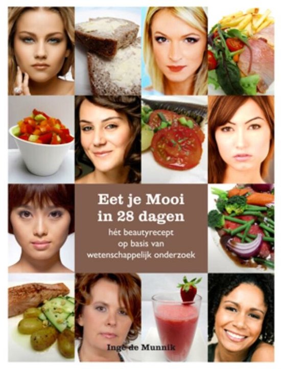 Cover van het boek 'Eet je mooi in 28 dagen' van Inge de Munnik