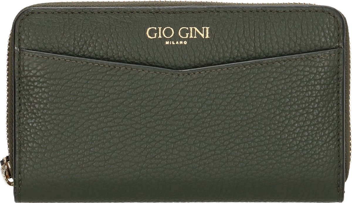 Gio Gini Florence Portemonnee - Donkergroen