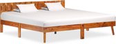 Decoways - Bedframe massief sheeshamhout 180x200 cm