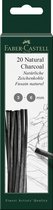 Faber Castell FC-129198 Houtskool Pitt Monochrome 3-6 Mm