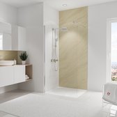 Schulte badkamer achterwand - zandsteen - 100x255 - wanddecoratie - muurdecoratie - badkamer wandpanelen - muurbekleding
