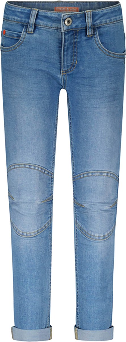 Tygo en Vito Jongens Broek Skinny Fit Blauw maat 92