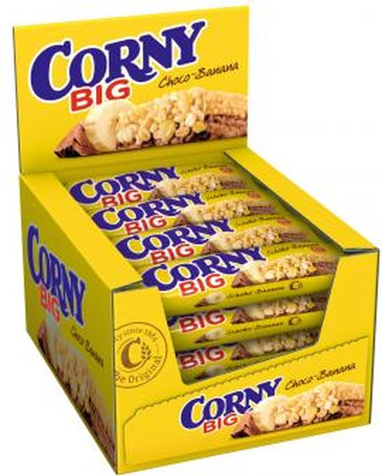 Corny BIG chocolate banana mueslireep 24x50g