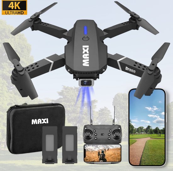 Maxi Drone met Camera – Mini drone met 2x HD Camera – Geen vliegbewijs nodig...