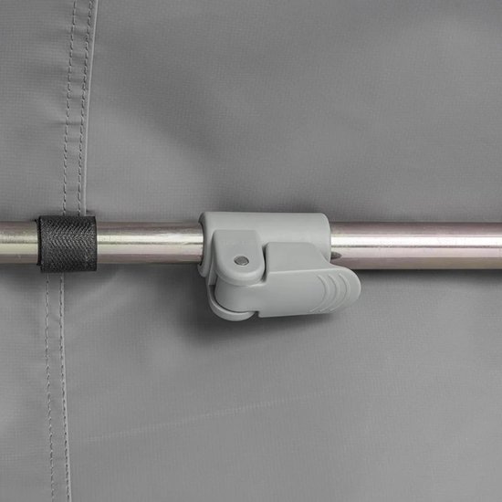 ProPlus Buisklemmen voor tentstokken - 19-22 mm - Powergrip snelsluiting - 4 stuks van ProPlus — afbeelding 4