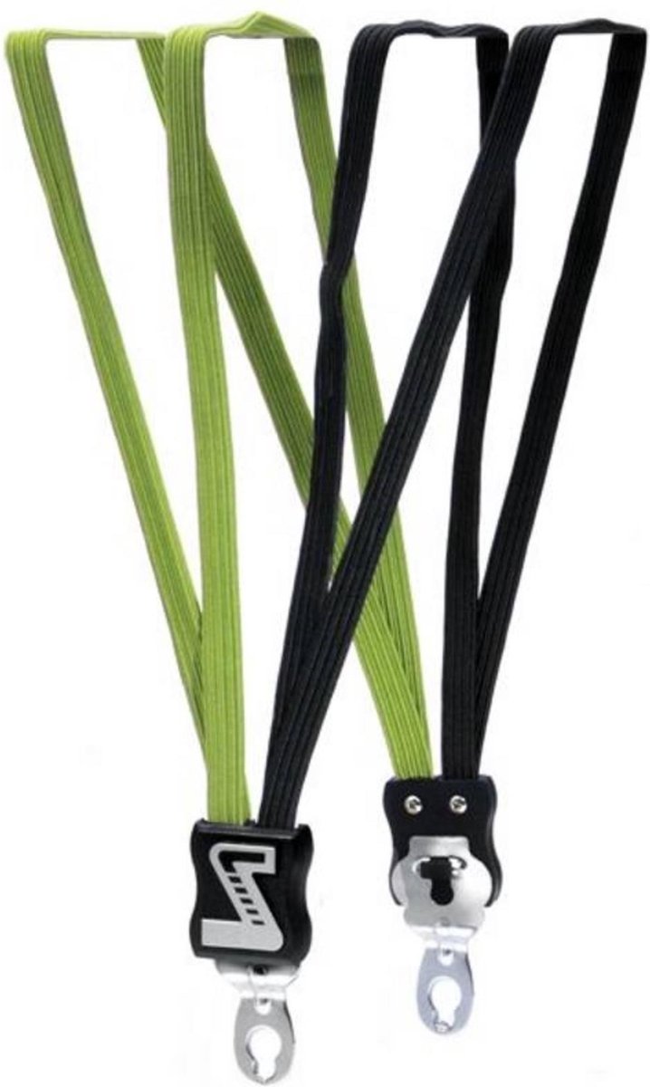 Simson Snelbinder extra sterk - 4 binders - zwart/groen - lange variant