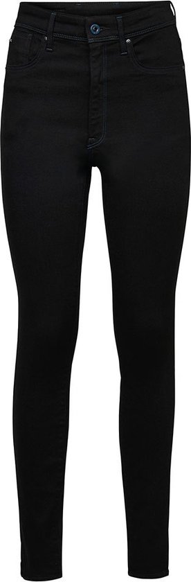 G-STAR Kafey Ultra-High Waist Skinny Jeans - Dames - Pitch Black - W30 X  L34 | bol.com