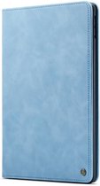 iPad 9.7 (6e gen)/2017 Bookcase hoesje - CaseMania - Effen Lichtblauw - Kunstleer