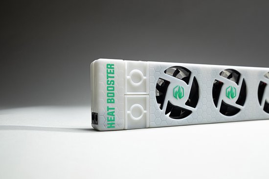 Radiator Ventilator - Single-set – Universeel - Geschikt voor standaard, smalle en enkelplaats radiatoren en convectoren - Magnetisch -  Geruisloos - Ultrazuinig