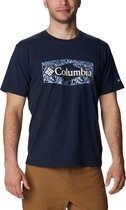 Columbia Sun Trek Graphic T-shirt Met Korte Mouwen Zwart M Man