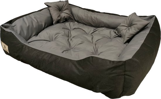 Hondenmand Box KINGDOG 100x75 Cm Gepersonaliseerd Waterdicht Rood