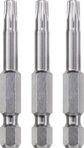 KWB schroefbit T 10 - Torx 10 - Industrial steel - Lengte 50 mm - 1/4" schacht - 121310 - 3 stuks
