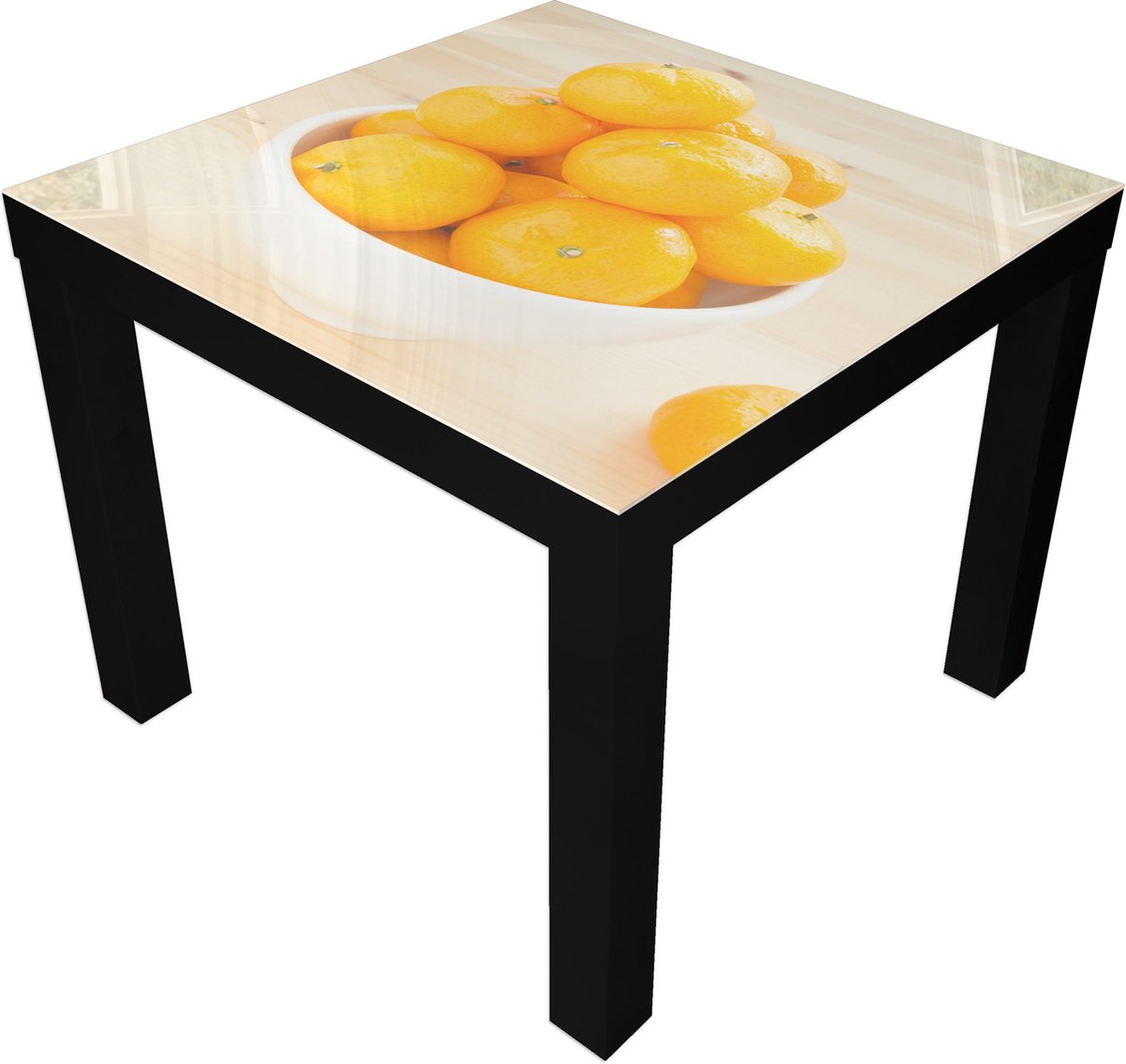 IKEA LACK Table basse Plateau en Verres 55x55cm Table d'appoint