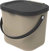 Trieur de déchets Blokker - Poubelle 6 Litres - Cappuccino