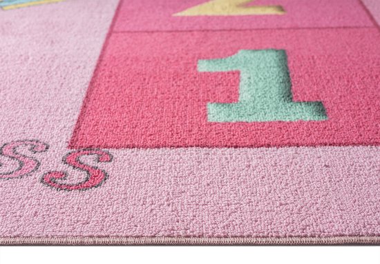 the carpet Happy Life Speelkleed - Prinses roze kindertapijt 120x160 cm van Merinos — afbeelding 3