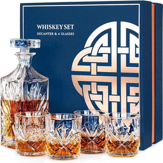 Whiskey Decanter Sets Whisky Decanter & Glass Set Crystal Decanter