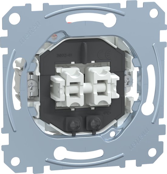 Sokkel - Serieschakelaar met Controleverlichting - Merten - Schneider Electric - MTN3105-0000