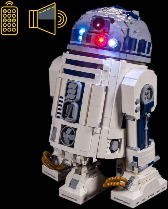 Light My Bricks - Verlichtings Set geschikt voor LEGO Star Wars R2-D2 75308  en Geluid Set | bol.com