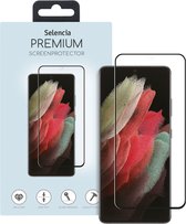 Selencia Screenprotector Geschikt voor Samsung Galaxy S21 Ultra Tempered Glass - Selencia Gehard Glas Premium Screenprotector