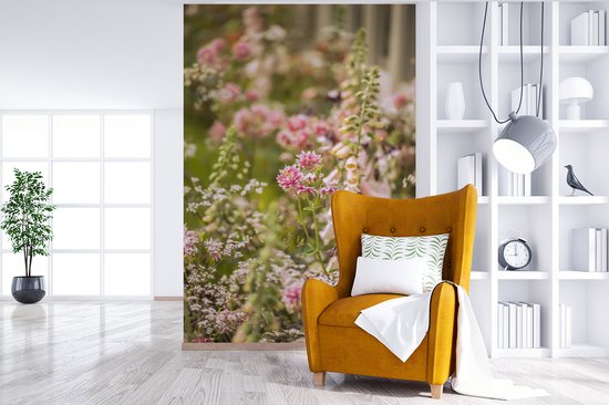 Komar Fotobehang Spring - Romantisch Rozen Behang 368 X 254 Cm Voor Slaapkamer