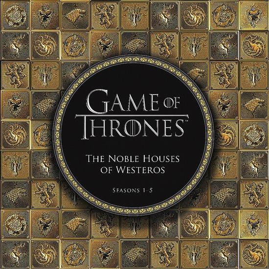 Foto: Isbn game of thrones the noble houses of westeros boek science fiction engels hardcover 160 pagina s