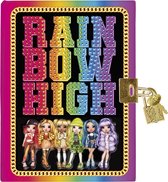 Totum Rainbow High MGA geheim dagboek met slot versieren- secret diary creatief speelgoed vriendenboek knutselen