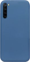 ADEL Premium Siliconen Back Cover Softcase Hoesje Geschikt voor Xiaomi Redmi Note 8T - Blauw