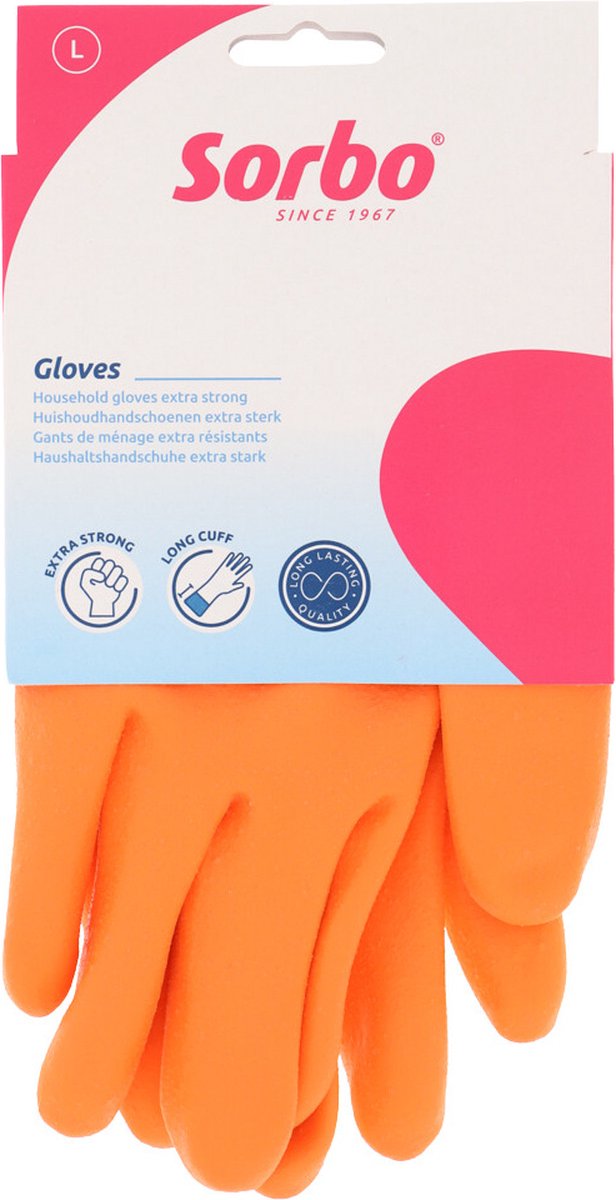Goedkoopste Huishoudhandschoen oranje large