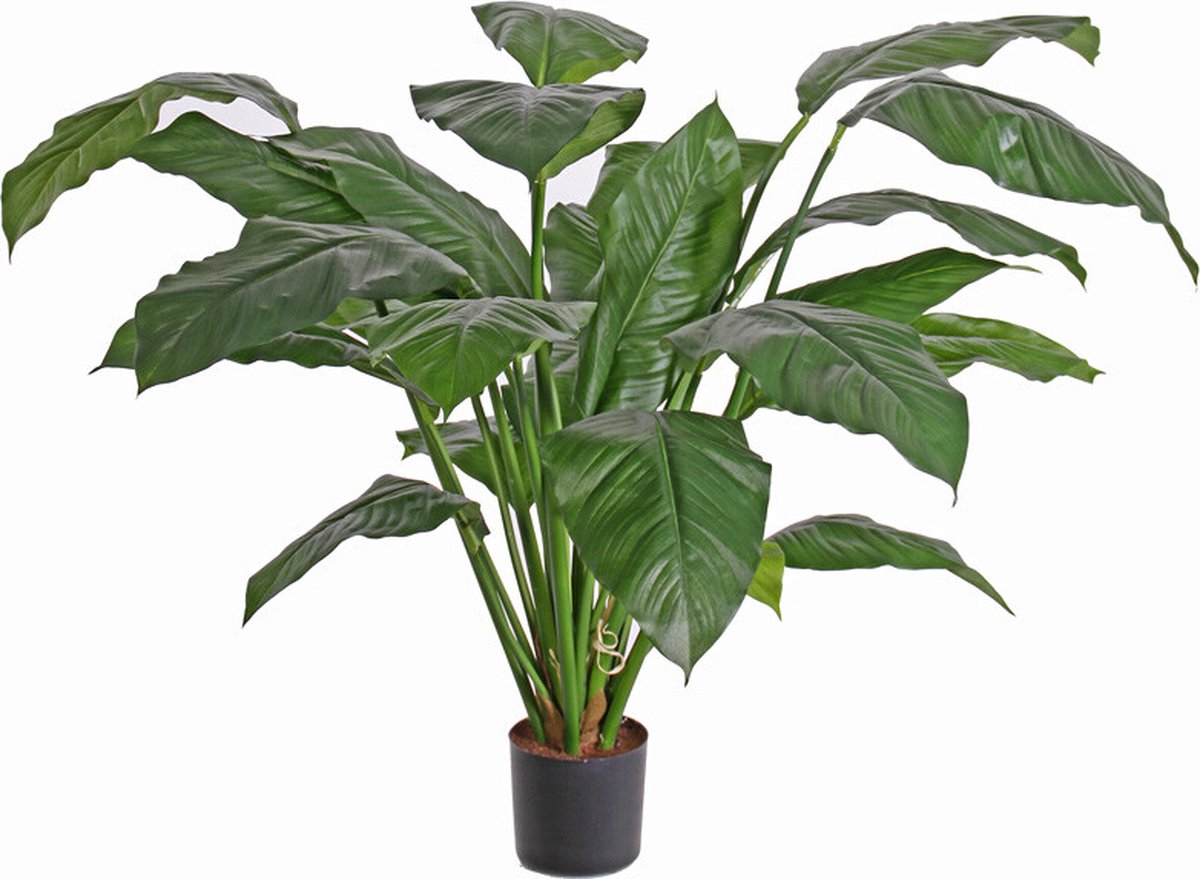 Kunstplant - Lepelplant - Spathiphyllum hoogte 90cm