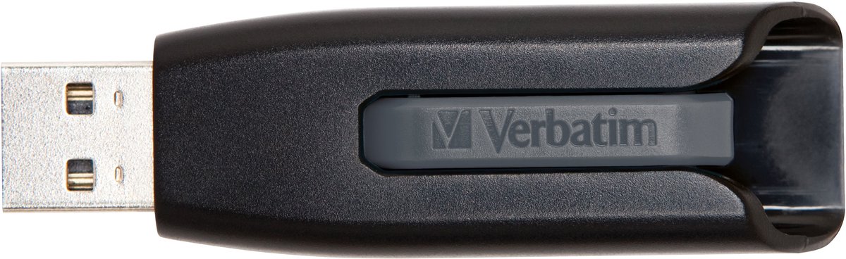 Verbatim V3 USB-stick 64 GB USB 3.2 Gen 1 (USB 3.0) Zwart 49174