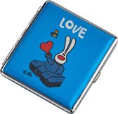 Sigarettendoosje Love Heart - 20 Sigaretten - Luxe Sigarettenhouder - Hoge kwaliteit