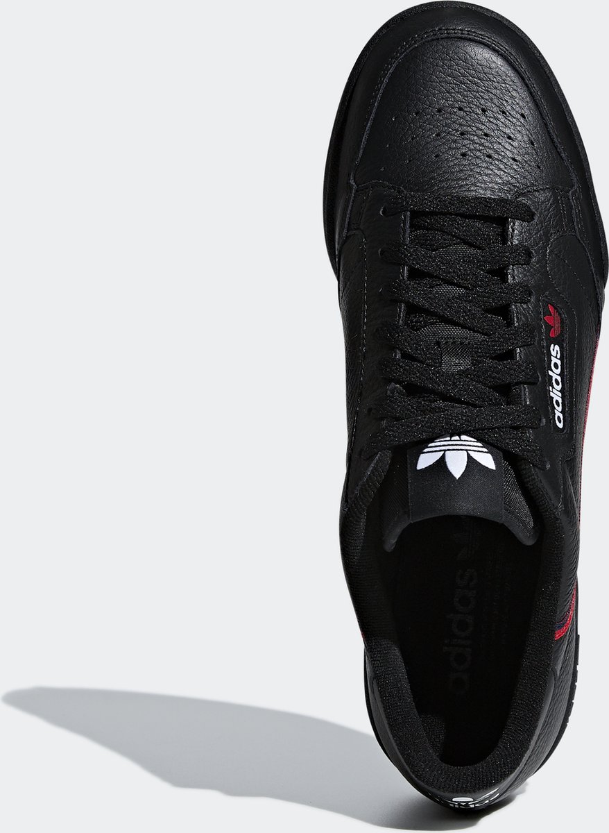 adidas Continental 80 Heren Sneakers - Core Black/Scarlet/Collegiate Navy -  Maat 44 2/3 | bol